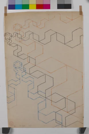 Geometrická kresba