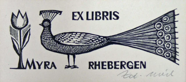 Exlibris Myra Rhebergen