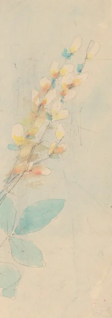 Kvetoucí snítka (fragment z mnichovské Palety z r.1886)