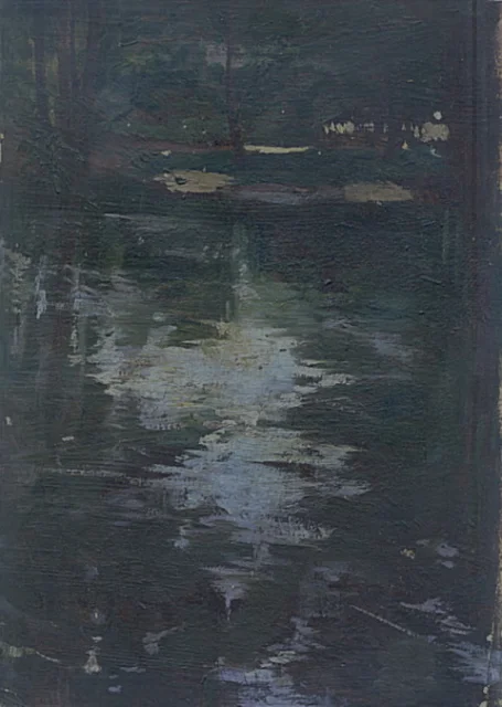 Studie temné hladiny řeky