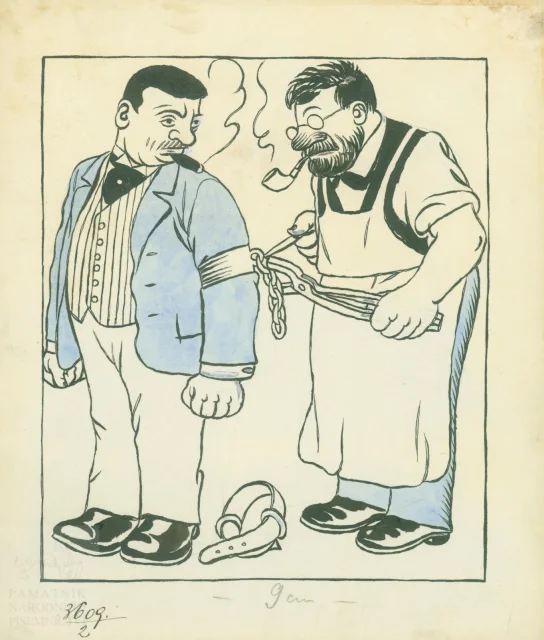 Kresba pro Humoristické listy