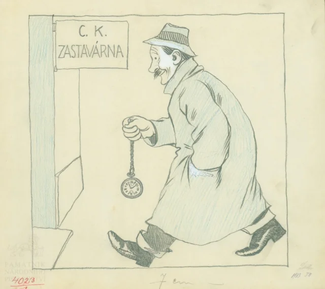 Kresba pro Humoristické listy