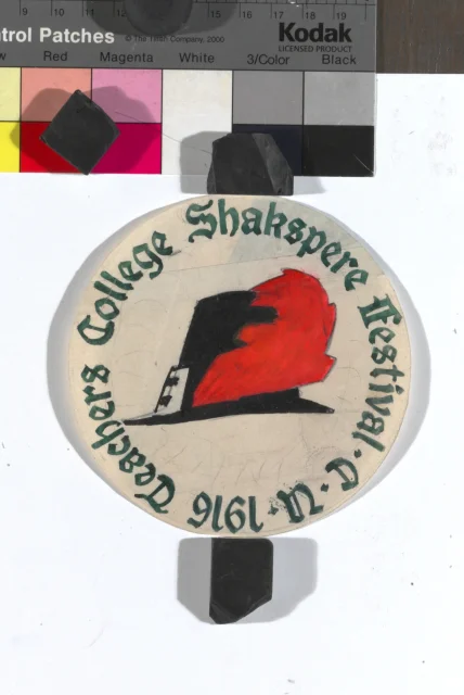 Studie; Návrh k Shakespearovským oslavám v roce 1916