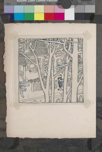Studie; Poutník (Ilustrace The House?)