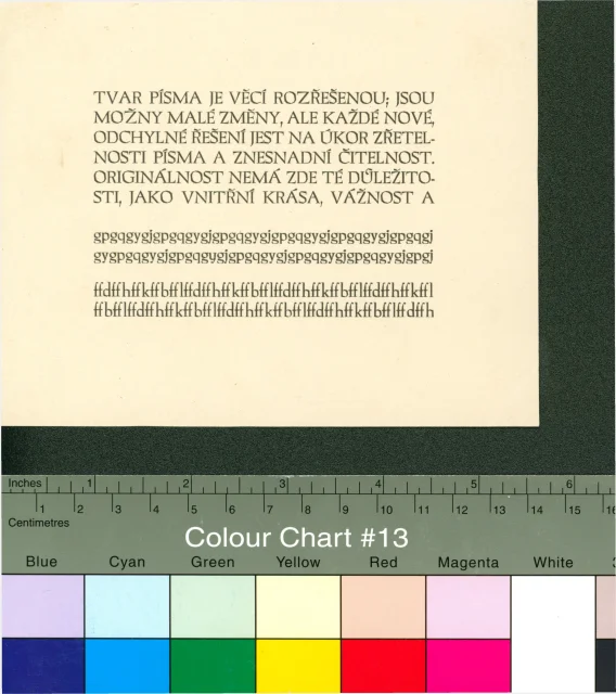 Tisk; Preissigova antikva