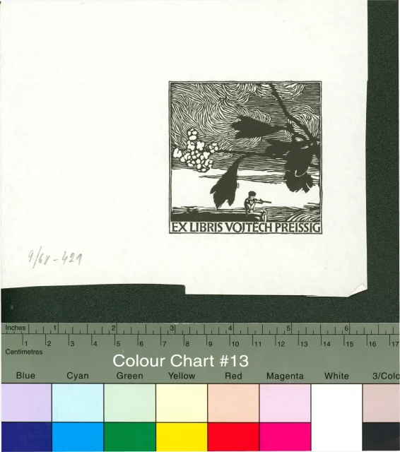 ex libris; Ex libris V. Preissig