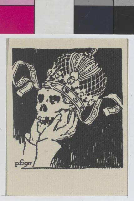 PF; Blahopřání k novému roku 1917