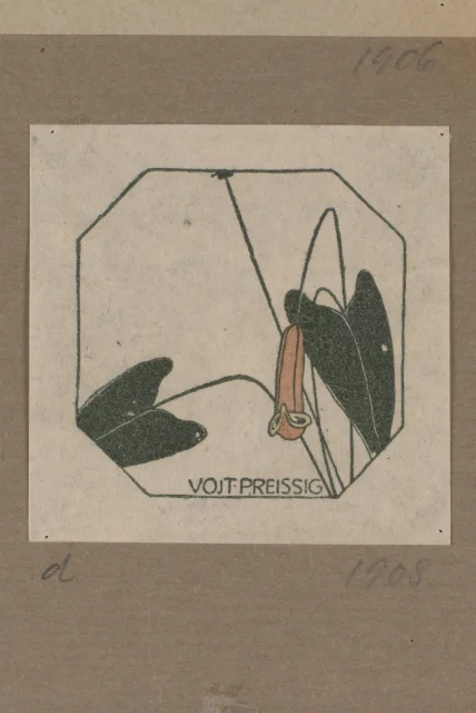 ex libris; Ex libris Vojtěch Preissig
