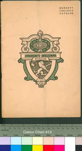 Katalog; Burdett College Catalog