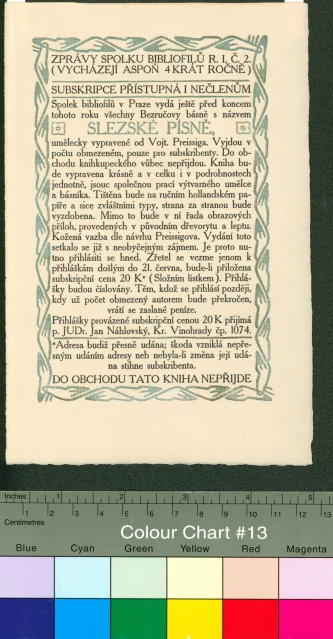 Zprávy Spolku bibliofilů r. l. č. 2