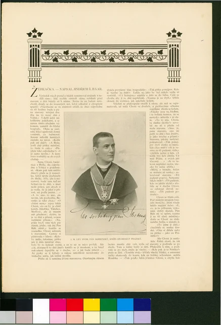 ilustrace; Obrázkové Revue ročník I.